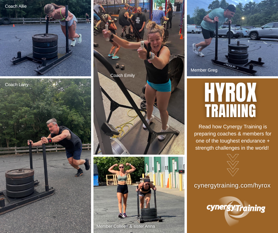 HYROX competition training at Cynergy Training