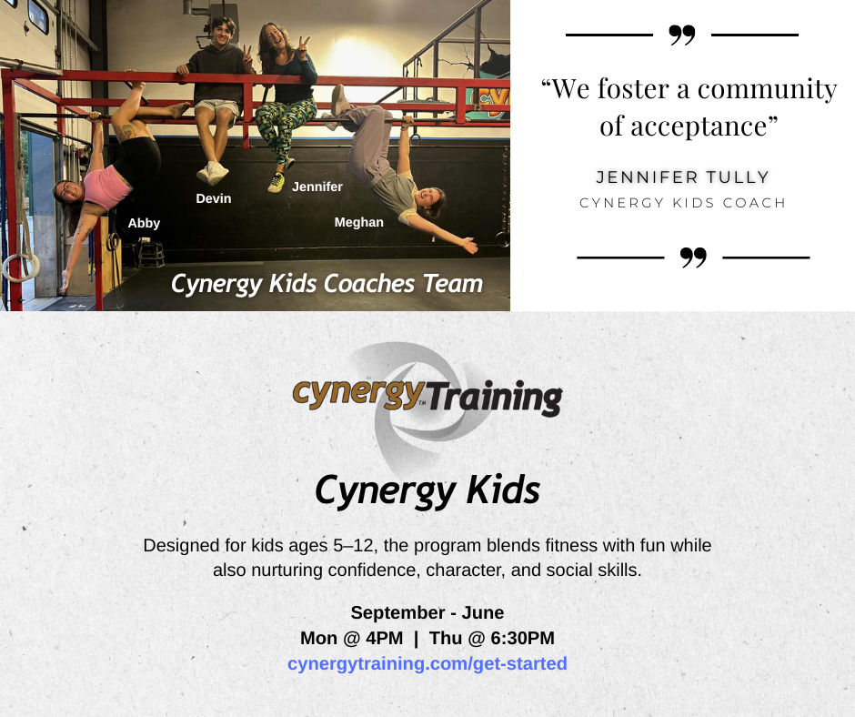 Cynergy Kids Coaches Team