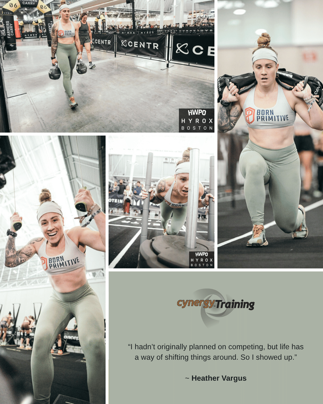 Featured image for “When Life Shifts, Show Up: Coach Heather’s HYROX Boston Story”