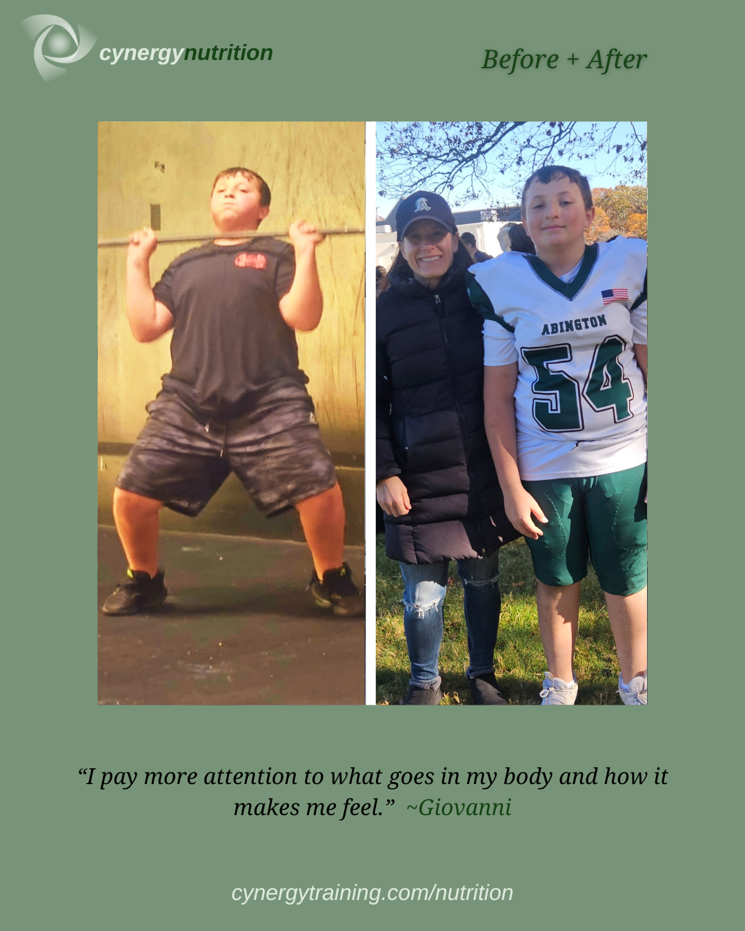 Featured image for “Fueling Success: Giovanni’s Transformation with Coach Charlene”