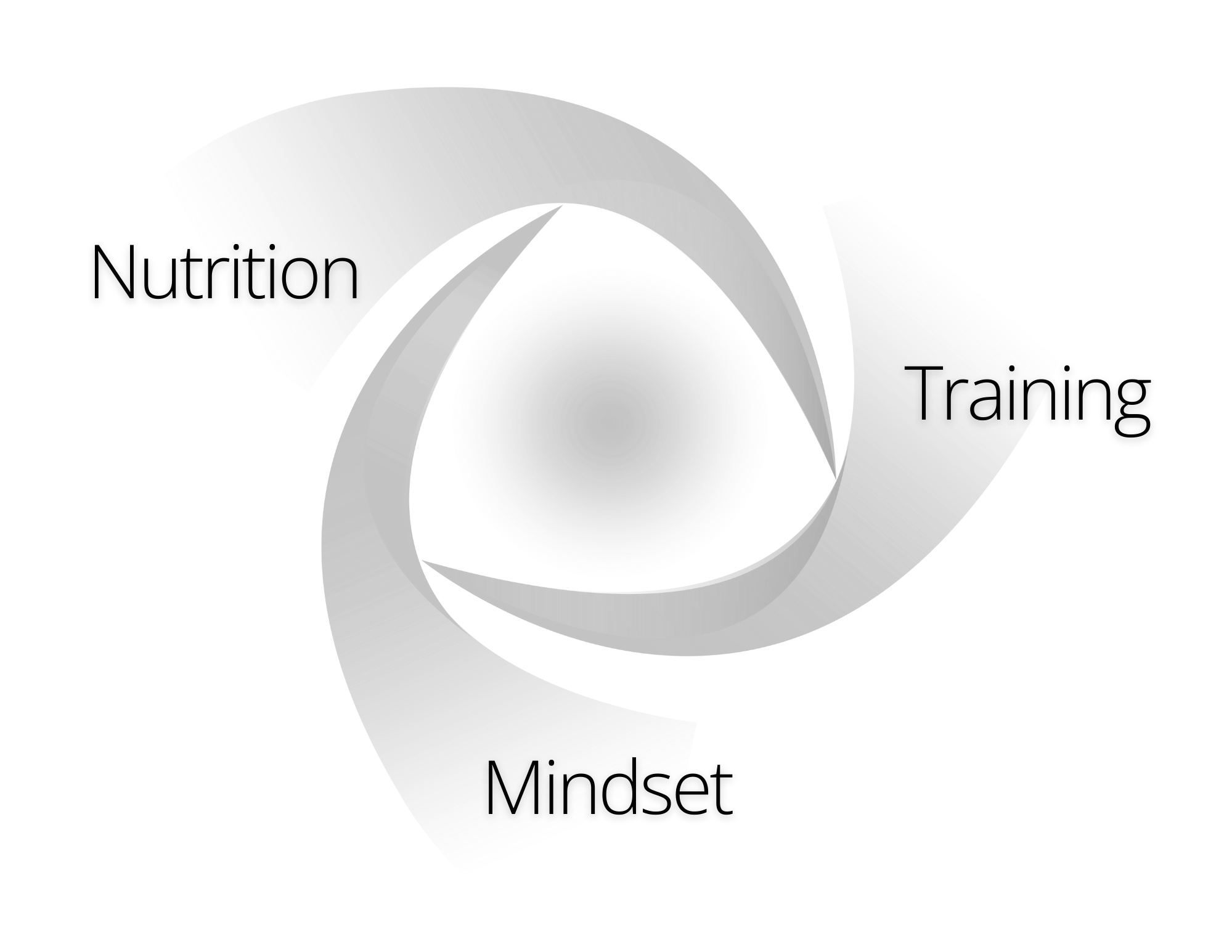 cynergy training core functions of whole health: nutrition, training, mindset