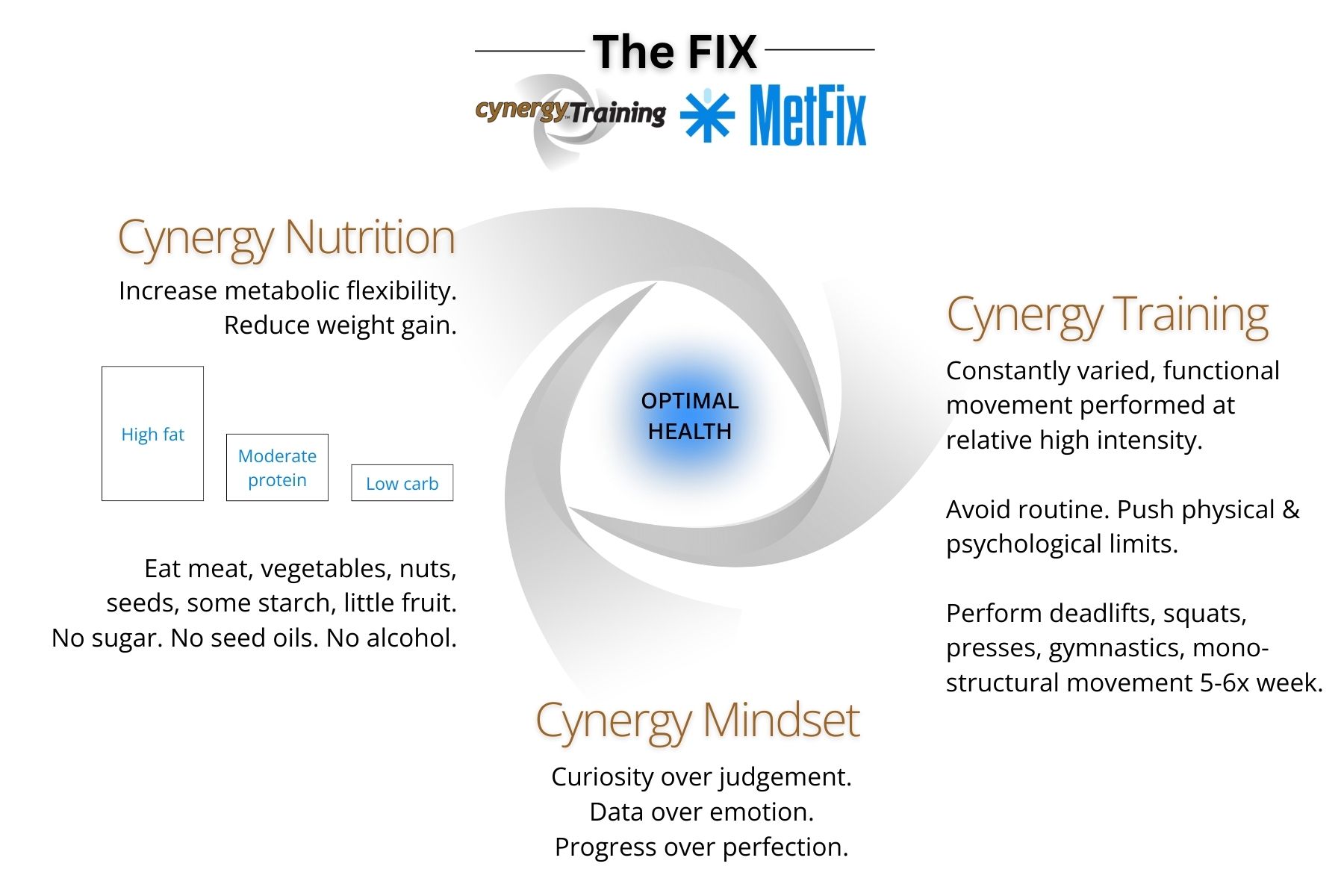 Cynergy MetFix diet